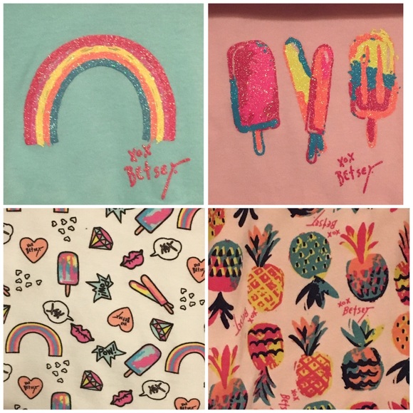 NWT Betsy Johnson 5 pk Onesies - Picture 2 of 2